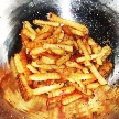 Pommes Frites aus Kamin