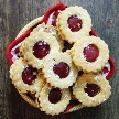 Linzer Augen mit einem Auge