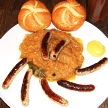 Nürnberger Bratwürstchen mit Weinsauerkraut und Weißbier